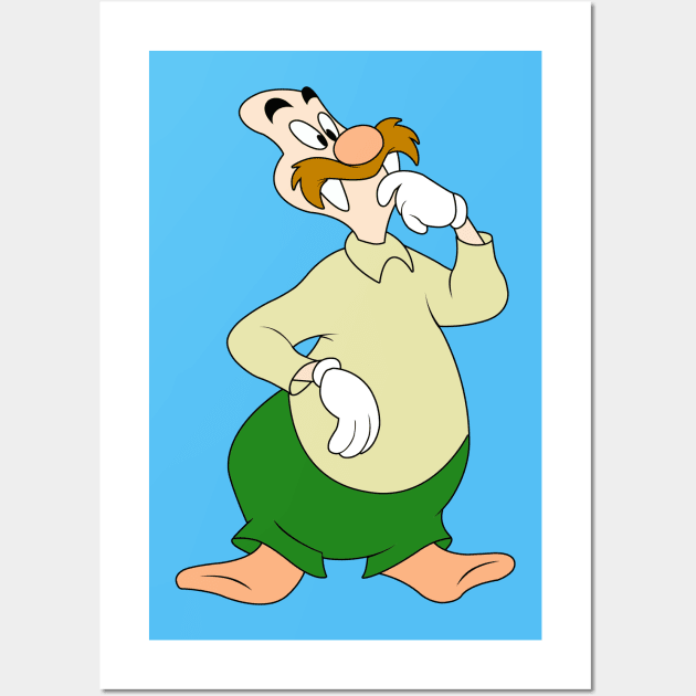 Wally Walrus - Woody Woodpecker Wall Art by LuisP96